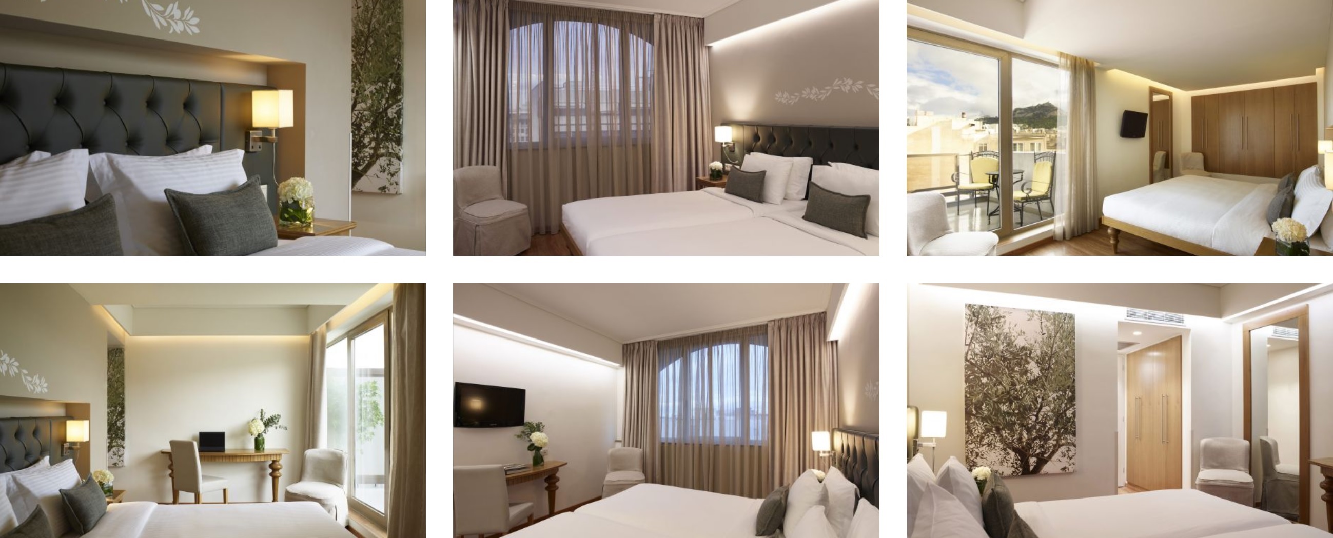 A small gallery of Hotel Titania room photos for the 'Superior Room' option.